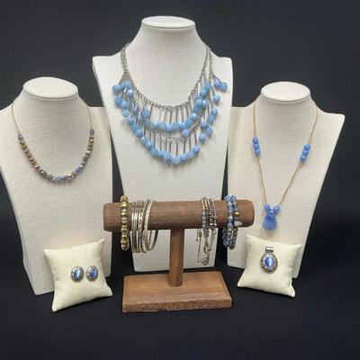 Necklaces, Bracelets, Earrings, And Pendant