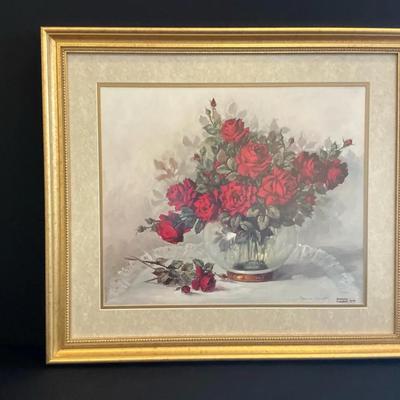 Still Life Roses Print 