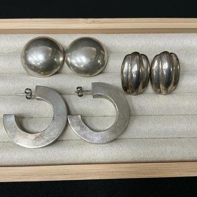 Sterling Silver Earrings 