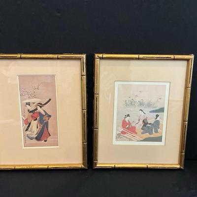 Japanese Woodblock Prints Geishas