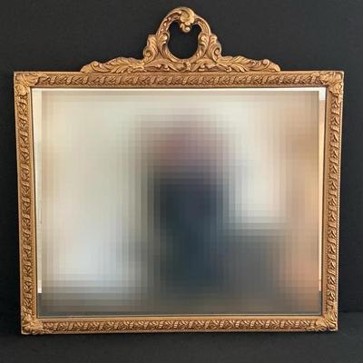 Rectangle Gilded Mirror