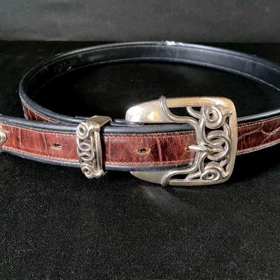 Lady Nadim Leather Belt  - Medium