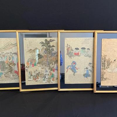 Chinese Prints Times Four