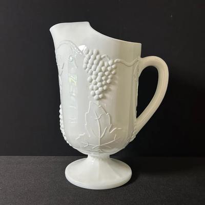 Milk Glass Pitcher