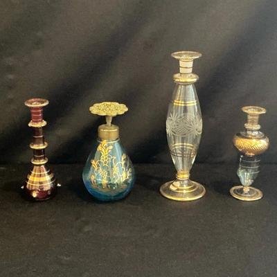 Handblown Glass Bottles