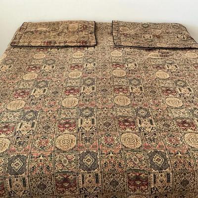 Kantha Quilt With Shams