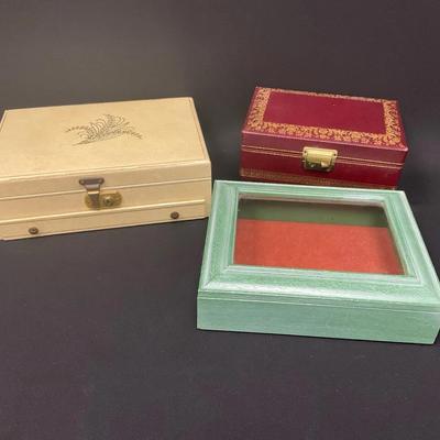 Vintage Jewelry Boxes 