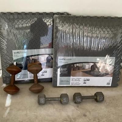 Workout Equipment And Weights Lot 