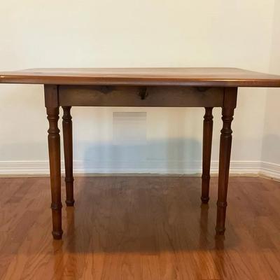 Wooden Drop Leaf Table