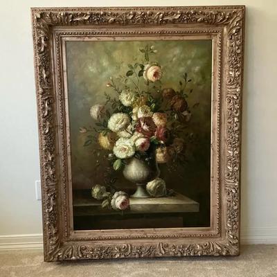 Floral Bouquet Painting 