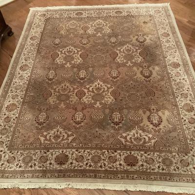 Large Traditional Wool Rug 8X10