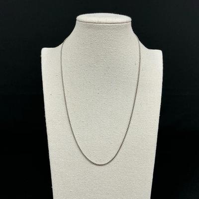 Sterling Silver Curb Link Chain Necklace