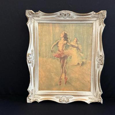 Framed Lithographic Print 