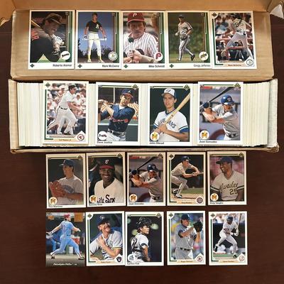 100s of Upper Deck Baseball Cards. Rookies, AllStars, Hall Of Famers, and Commons