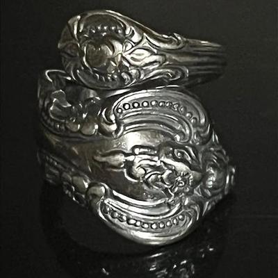 Towle El Grandee Sterling Silver Spoon Ring