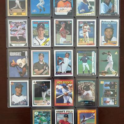 Vintage Rookie Baseball Cards. Justin Verlander, Ken Griffey Jr., Derek Jeter, Barry Bonds, and More