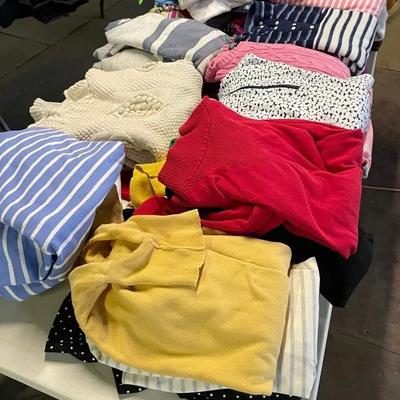 Women’s Tops And Sweaters With Lands End, Talbots,  Lauren And More 