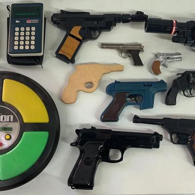 Vintage Electronic Games And Toy Gun Collection