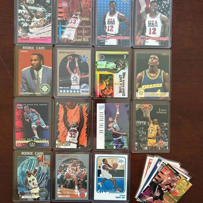 Vintage Basketball Cards. Tim Hardaway Beam Team, Grant Hill, and More