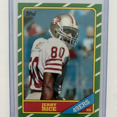 1986 Topps Football Complete Set + 1000 Yard Rushers. Jerry Rice, Reggie White, Steve Young Rookies