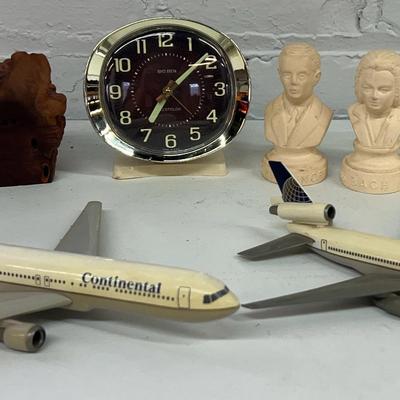 Vintage Clocks, The Great Composers And Two Model Planes