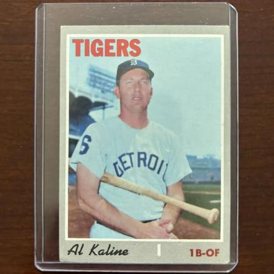 1971 Topps Baseball Card. Al Kaline - Detroit Tigers. Card #640