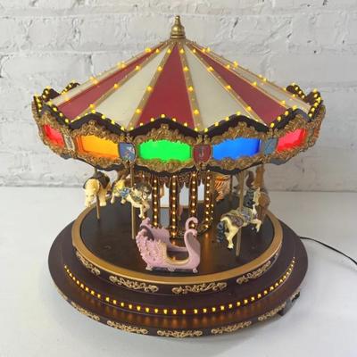 Miniature Working Model of a Carousel