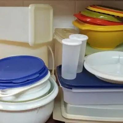 Large Tupperware Lot