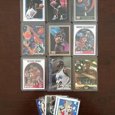 Vintage Basketball Cards. Michael Jordan, Scottie Pippen, Shaquille O'Neal, and More