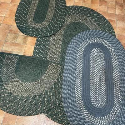 Four Braided Style Rugs