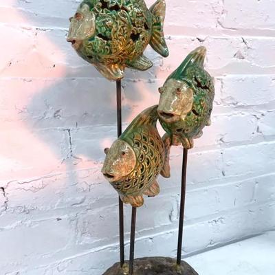 Ceramic Fish Decor 