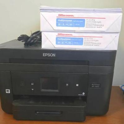 Epson Workforce WF-2860 Printer & New Paper