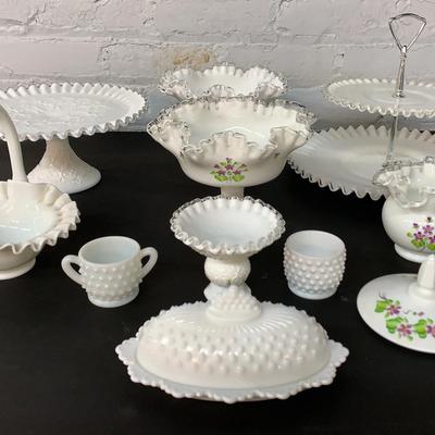 Milk Glass Collection