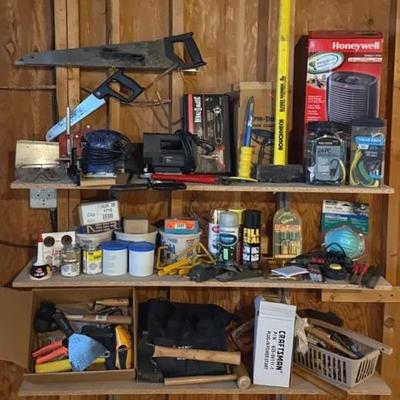 Hand Tools, Power Tools & Small Parts Cleanout Lot