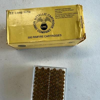 Union Metallic And Remington 22 Long Rifle Cartridges 