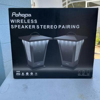Pohopa Wireless Speakers NIB