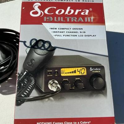 Cobra 19 Ultra III CB Radio NIB With Antenna