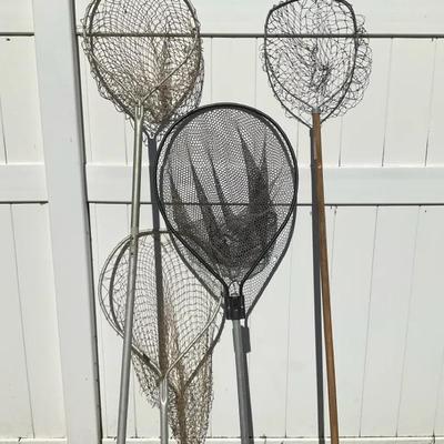 Fishing Catch Nets Lot Of Four