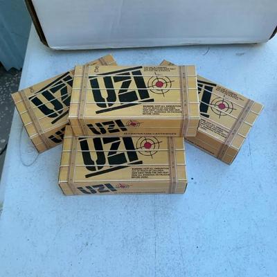 Uzi 50 Center Fire Cartridges 4 Boxes #1
