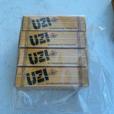 Uzi 50 Center Fire Cartridges 4 Boxes #2