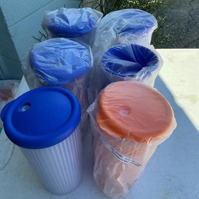 Tupperware Insulated Tumblers Lot Of 6
