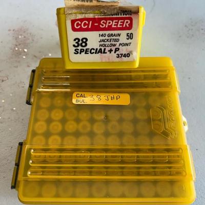 CCI Speer And Winchester 38 Caliber Cartridges