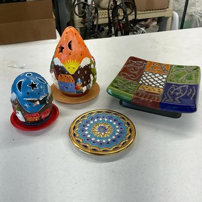 Peruvian Fairy Lights & Candle Rest