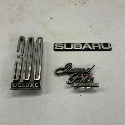 Vintage Car Emblems #2