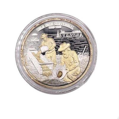 Sale Photo Thumbnail #48: Lot 094   
1999 Silver & Gold Alaska Gold Rush State Medallion