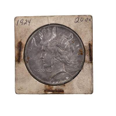Sale Photo Thumbnail #49: Lot 100   
1924 Peace Dollar