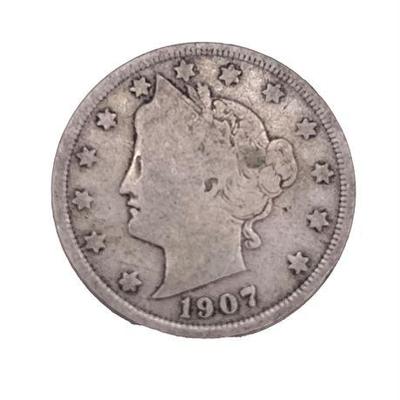 Sale Photo Thumbnail #38: Lot 038
1907 Liberty Head Nickel