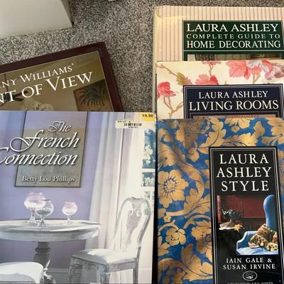 5 Decorating Books, Including Laura Ashley Style