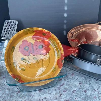 Lot Of Baking Items - Pyrex Etc