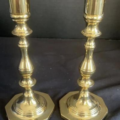 Baldwin Brass Candlestick Holders